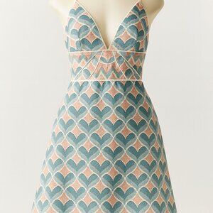 Cynthia Rowley Silk Blend Summer Cocktail Dress Size 0